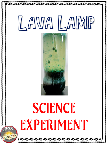 Lava Lamp Science Experiment: Fun Lava Science