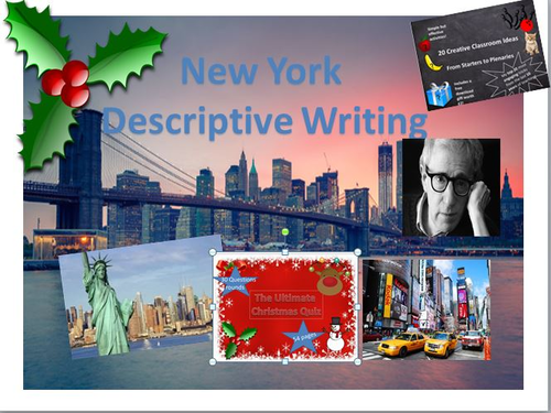 New York Descriptive Writing + Christmas Fun