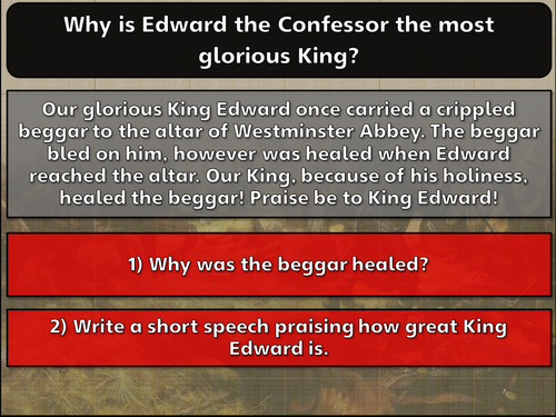 Why did William of Normandy become King of England 1: William's claim