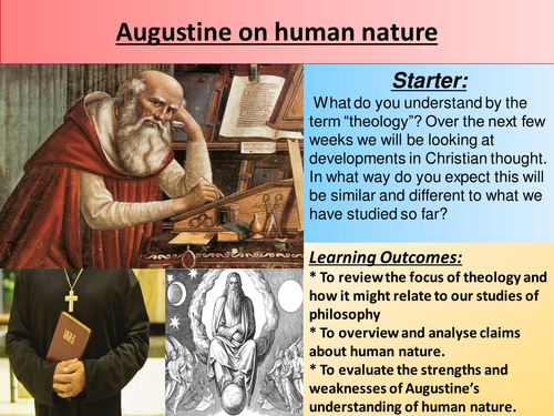 OCR A level Religious Studies - Developments in Christian Thought: Augustine