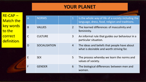 Social control, structure and order