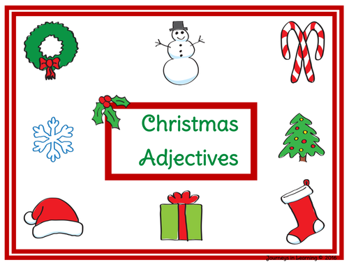 Christmas Adjectives