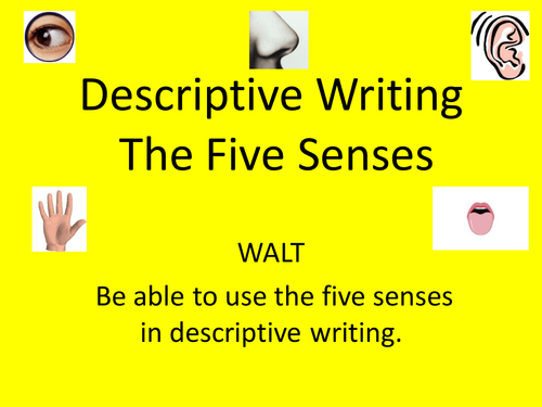 Descriptive Writing