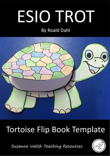 Esio Trot - by Roald Dahl - tortoise flip book templates