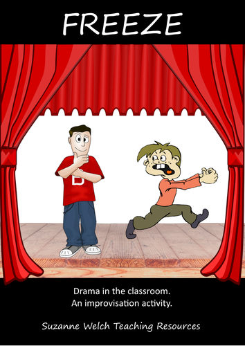 Drama Improvisation Activity - 'Freeze'.