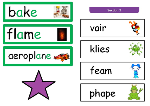 Phonics Material for Phases 2, 3 and 5 - all you need!