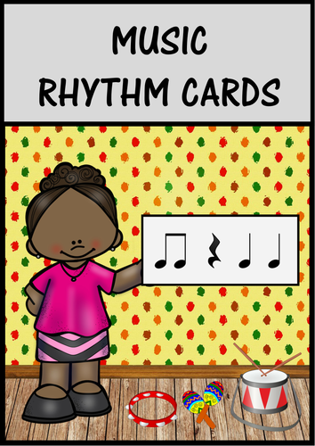 Music - 4 beat rhythm cards