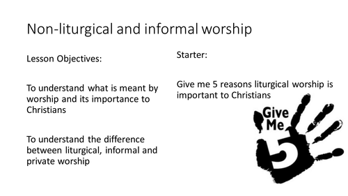 non-liturgical-and-informal-worship-teaching-resources