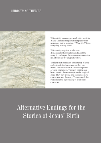 Alternative Endings for Stories of Jesus' Birth and Infancy