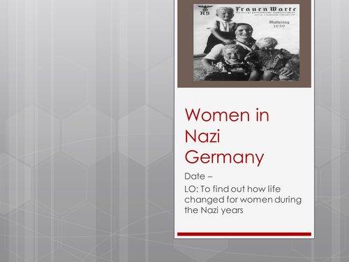 Women In Nazi Germany