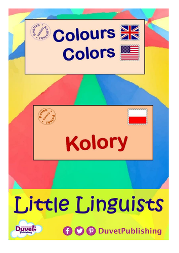 English > Polish: Numbers & Colours Vocabulary Books