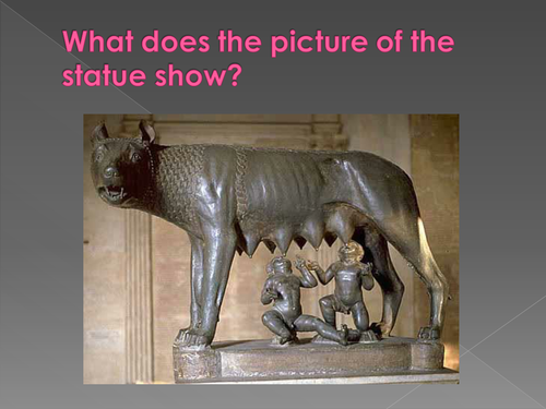 Who were the Romans? Lesson and activities