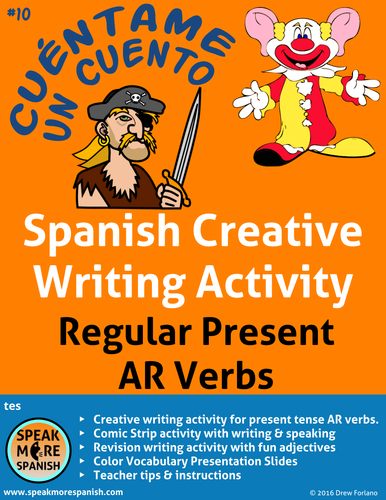 Spanish writing practice picture