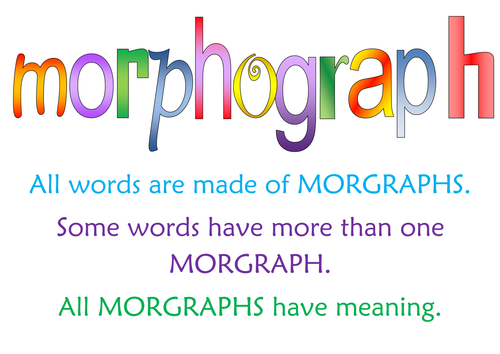 Morphograph definition