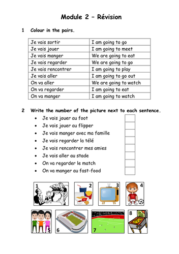 Expo 3 vert Module 2 revision booklet