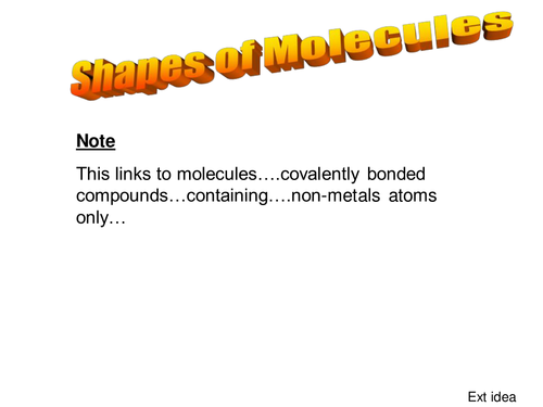 A level chemistry all boards-Shapes of molecules