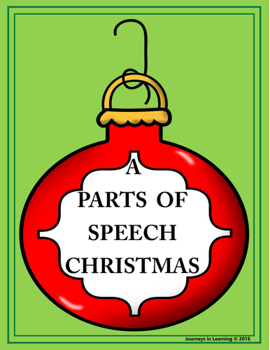A Parts of Speech Christmas