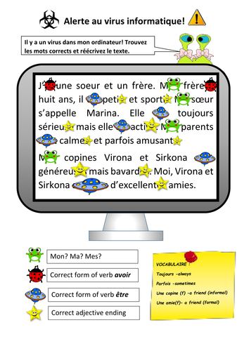 Famille et description