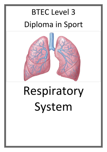BTEC Workbook of the Respiratory System