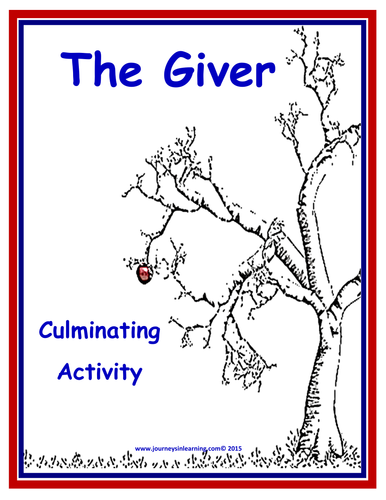 THE GIVER Culminating Activity
