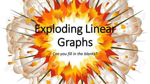 Exploding Linear Graphs