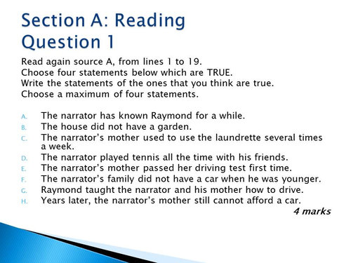 AQA English Language Paper 2 practice