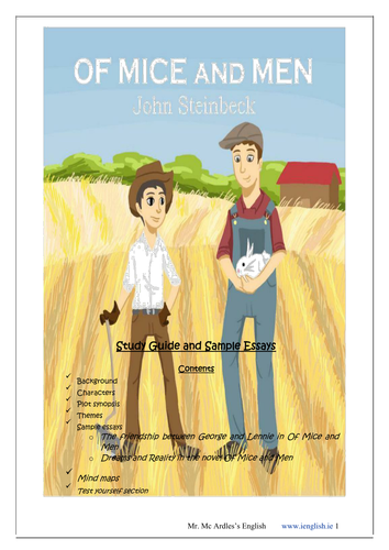 Of Mice and Men Resources