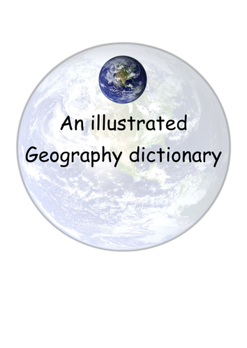 Geography dictionary | Teaching Resources