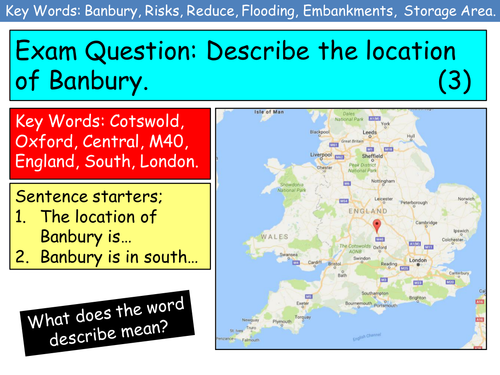 (New AQA) GCSE Rivers: Flood Management