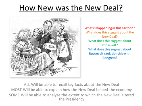 How far did the New Deal change the Presidency?