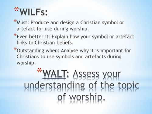 Christian Worship Assessment
