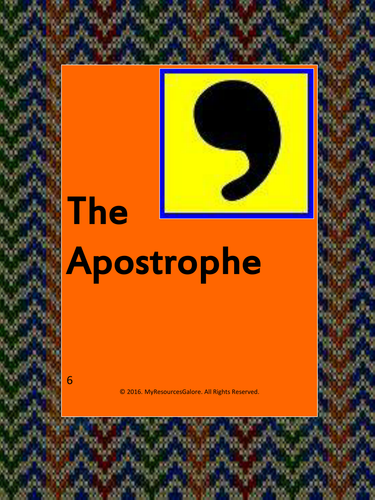 The Apostrophe