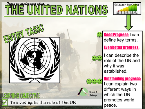 The role of the United Nations