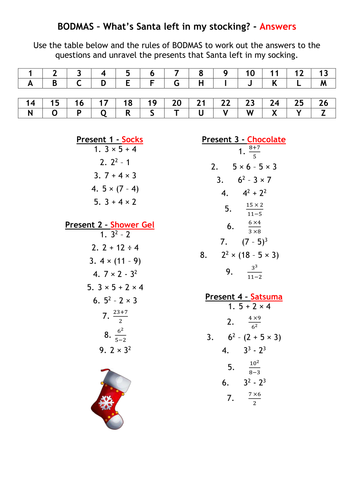 Christmas Maths Bundle 3