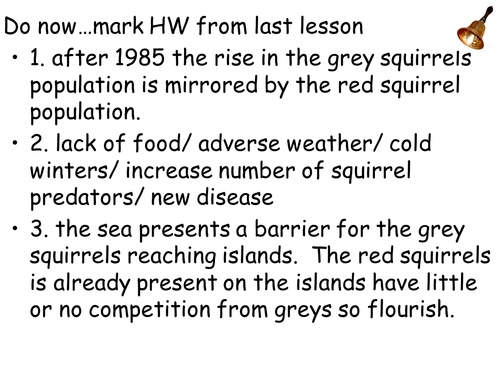 AQANew Spec A-Level Year 2 Chapter 3.7.4 Populations in Ecosystem. Lesson 3 Investigating Population
