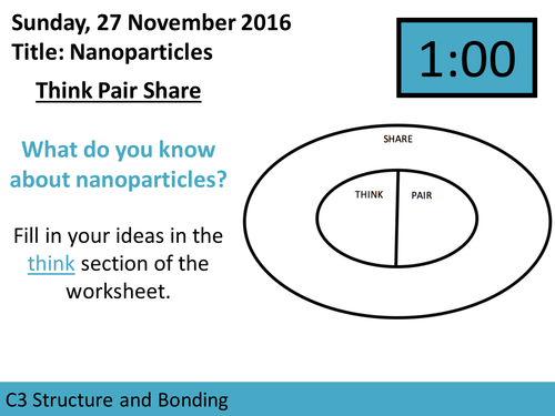 AQA GCSE C3 Structure and Bonding L10 Nanoscience