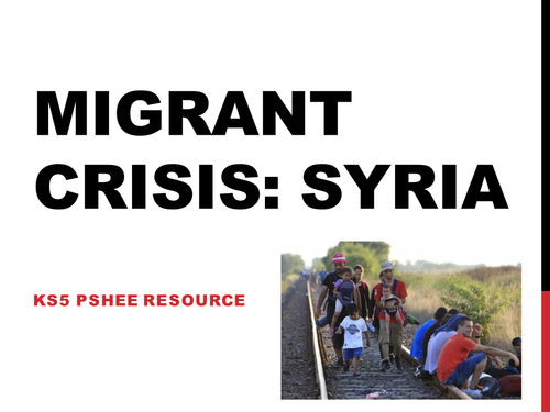 Immigration: critical debate on Syrian migrant crisis
