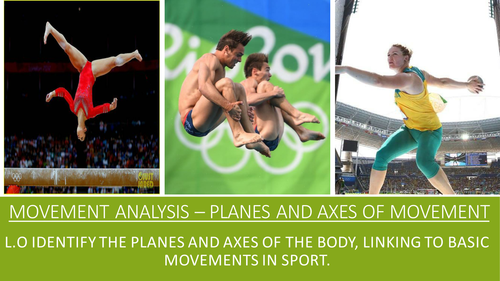 GCSE PE AQA (9-1) Movement Analysis- Planes and Axes