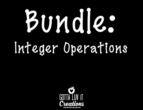 Integer Operations Super Bundle