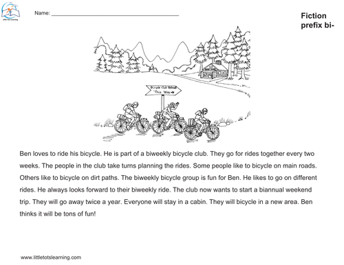 2nd Grade Reading Fluency and Comprehension Passages {Prefix and Suffixes}