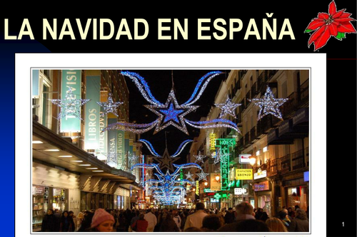 La Navidad en España. Spanish Christmas