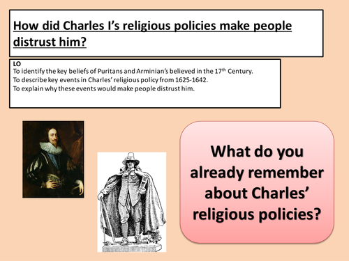 Charles I's Religious Policy