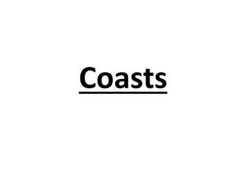 Revision booklets for AQA A Physical Geography Coasts, Ice on the Land Restless Earth