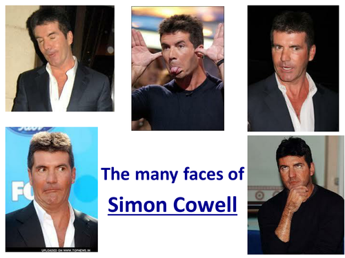 RE - What would God say to Simon Cowell- Materialism Debate Lesson.