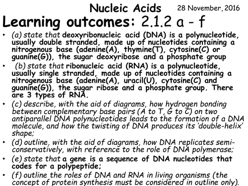 Nucleic acids
