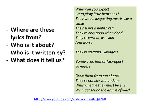 White Americans and Indians