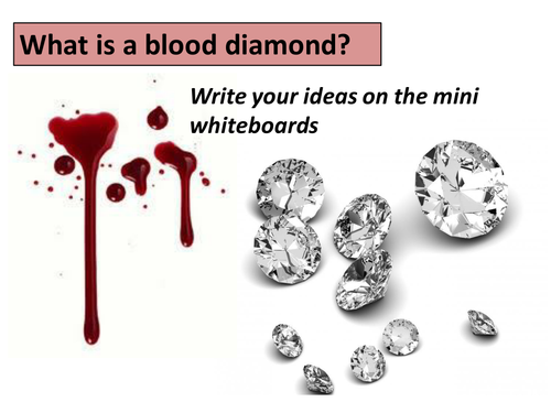 Geography of Crime- Blood Diamonds