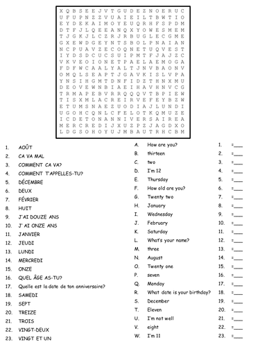 word search starter module 1 Expo 1