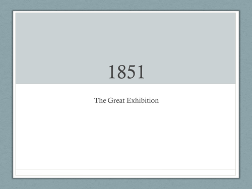 Introduction to Britain 1851-1914