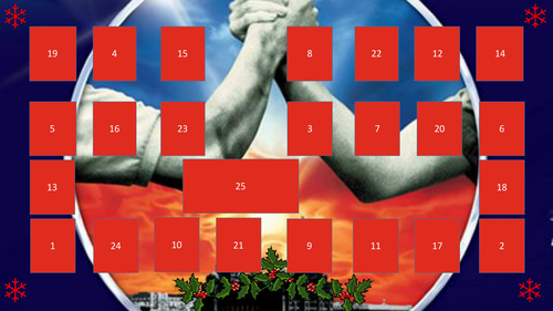 Blood Brothers advent calendar of lesson openers